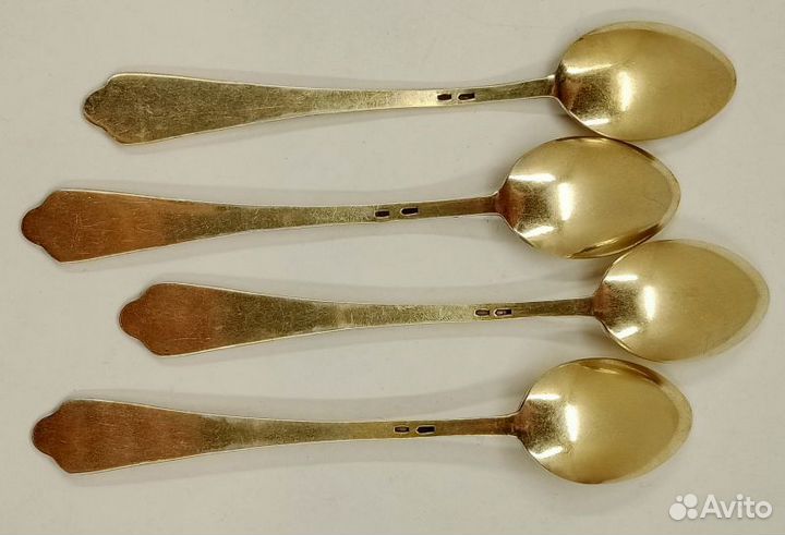 Ложечка кофейная СССР серебро 875 пр. 16,5 -0,3 гр