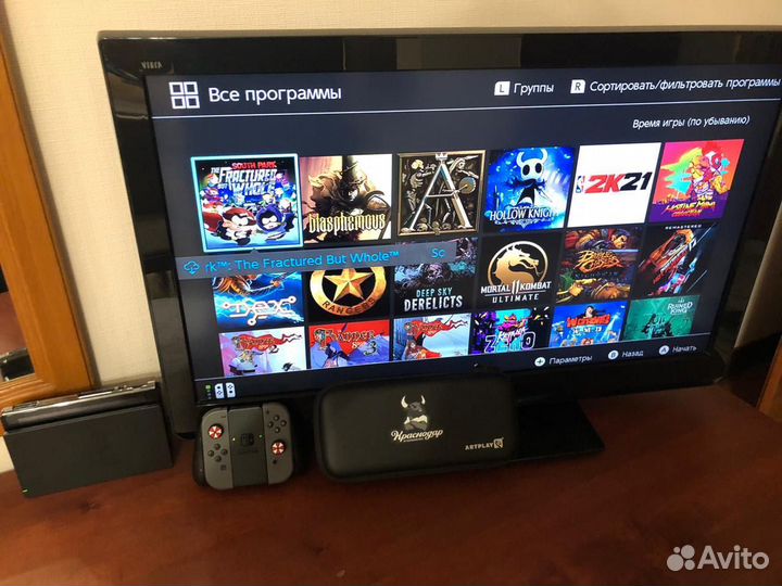 Портативная игровая приставка nintendo switch