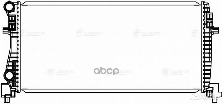 Радиатор охл. для а/м Skoda Octavia A7 (13) /Au