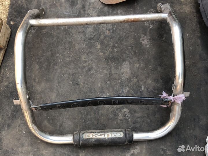 Кенгурятник на ssangyong musso