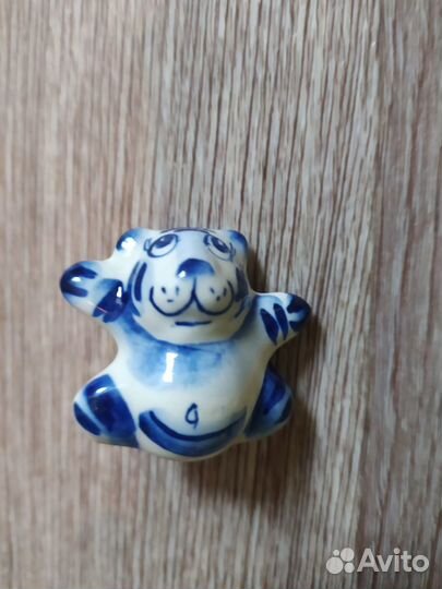 Сувенир тигр гжель