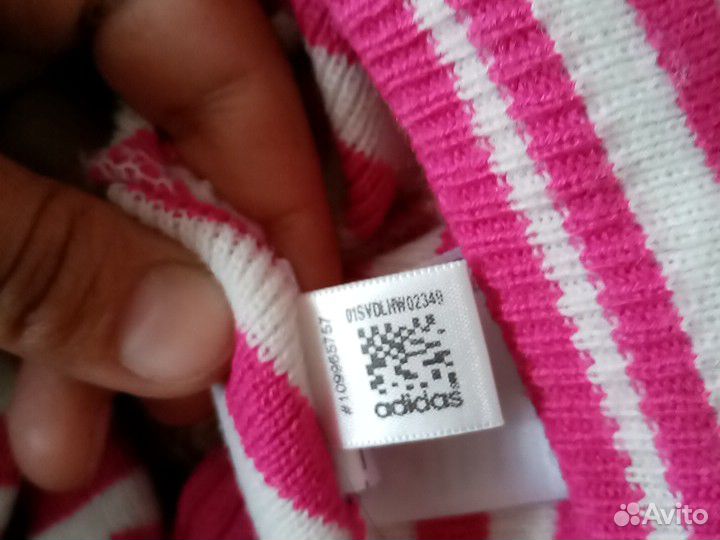 Комплект шапка, варежки