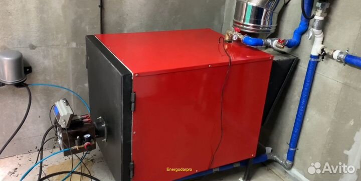 Котел на отработке