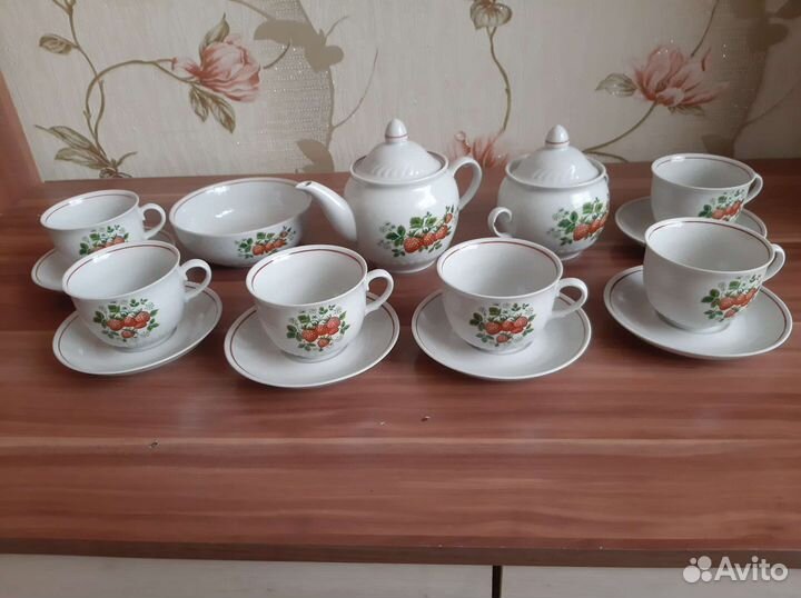Чайный сервиз фарфор
