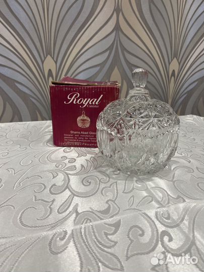 Хрустальная ваза