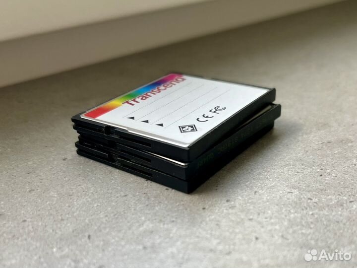 Карты памяти CF Transcend 8GB, 16GB