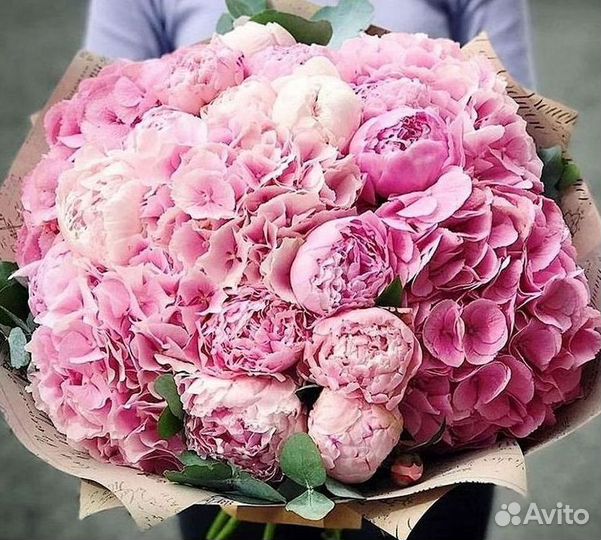 Пионы Розы Доставка