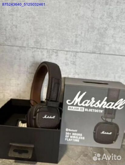 Наушники беспроводные Marshall Major 4 Гарантия