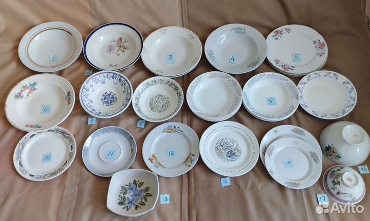 Тарелки СССР