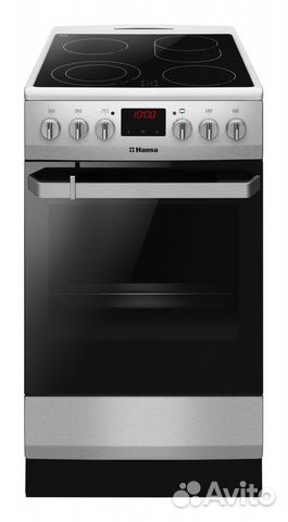 Плита электрическая Hansa fccx59129 серебристый