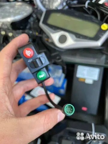 Переключатель сигнала и света для электросамоката