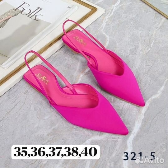 Мюли новые женские 35-40