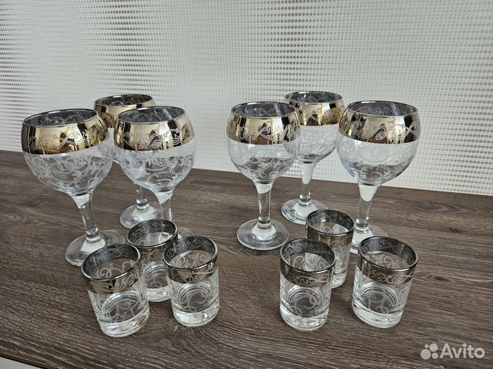 Бокалы, стопки