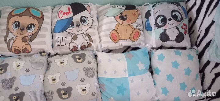 Бортики в кроватку