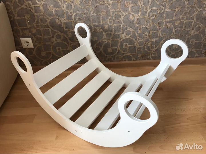 Горка качалка детская