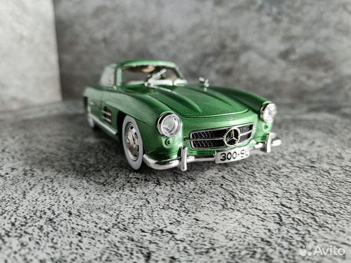 Машинка Металлическая Mercedes 300 SL 1954