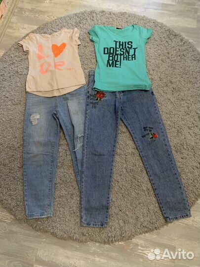 Джинсовые вещи 146-152