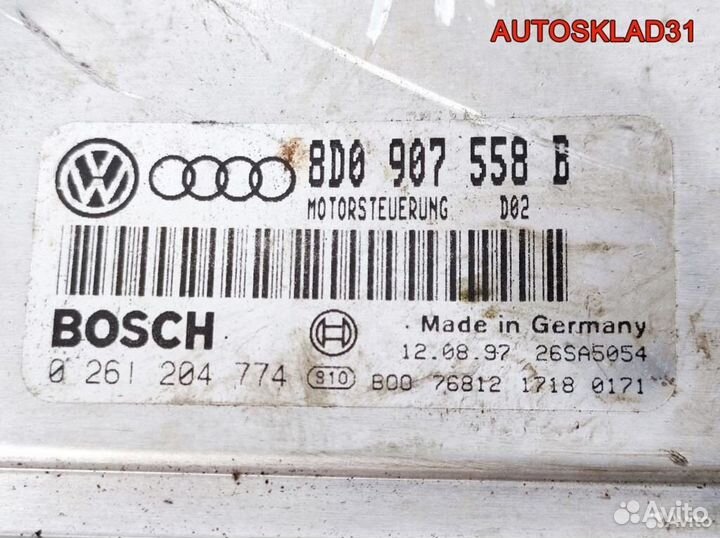 Эбу Volkswagen Passat B5 1,8 ADR 8D0907558B