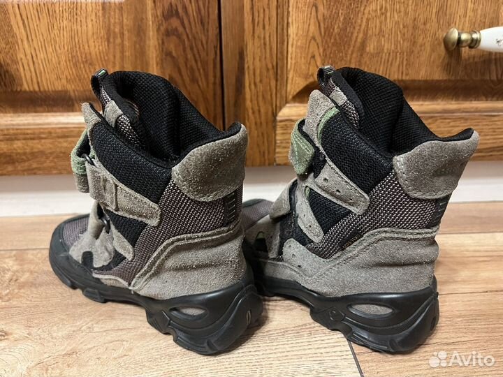 Зимние ботинки ecco для мальчика 28 размер