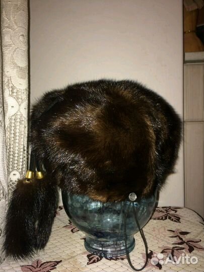 Берет норковый