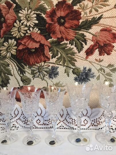 Рюмки хрустальные «Снежинка»