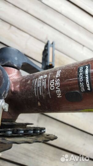 Велосипед Merida Big.Seven 100-3x (2021)