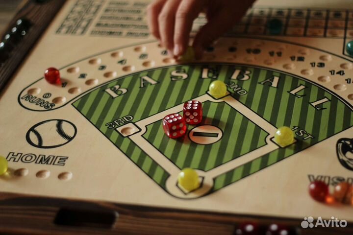 Бейсбол. Игра настольная