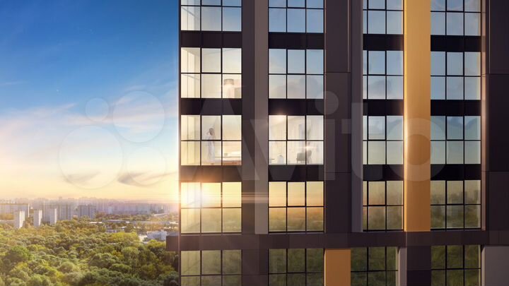 2-к. квартира, 71 м², 6/27 эт.