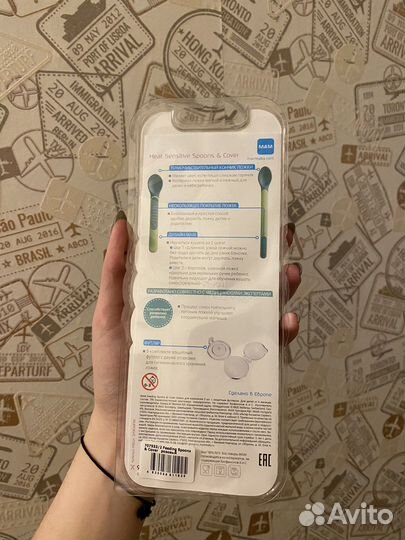 Ложка с термо индикатором