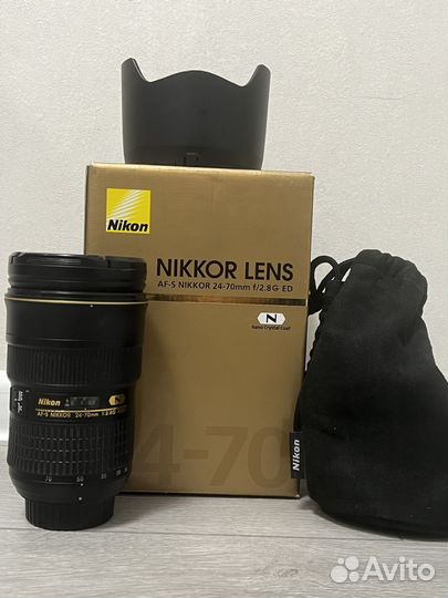 Объектив nikon 24 70 2.8