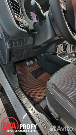 Эва коврики митсубиши аутлэндер 3 митсубиси