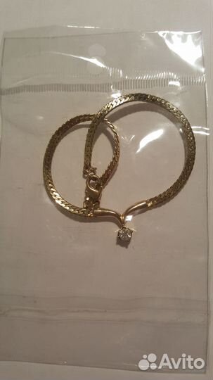 Браслет с фианитом