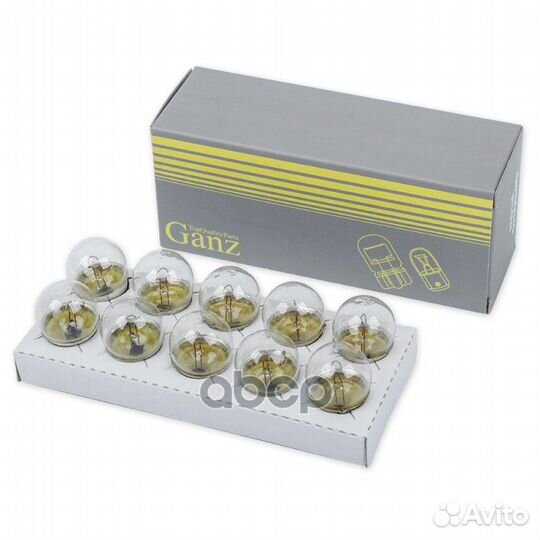 Лампа R10W 12v10w (BA15s) BOX (10 шт.) GIP06045