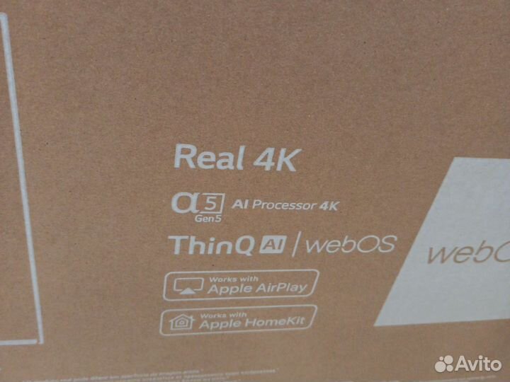 Новый телевизор LG smart 4k