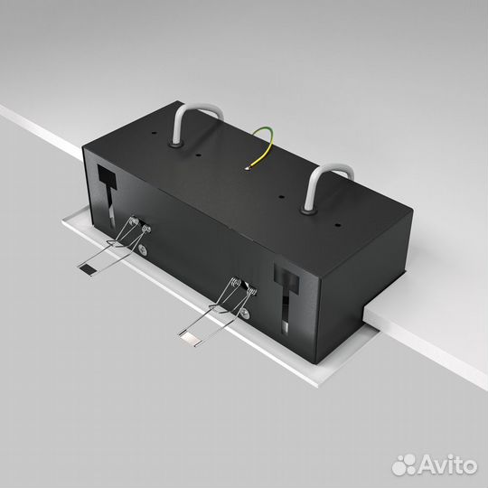 Встраиваемый светильник Metal Modern GU10 2x10Вт