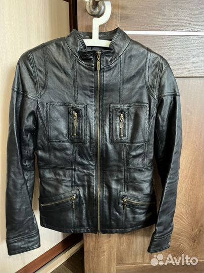 Куртка кожаная