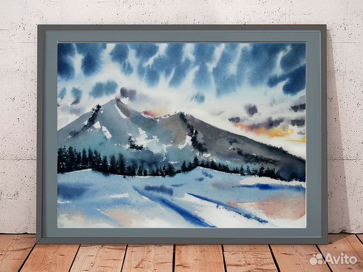 Акварельные картины