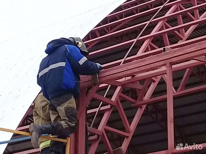 Монтаж металлоконструкций