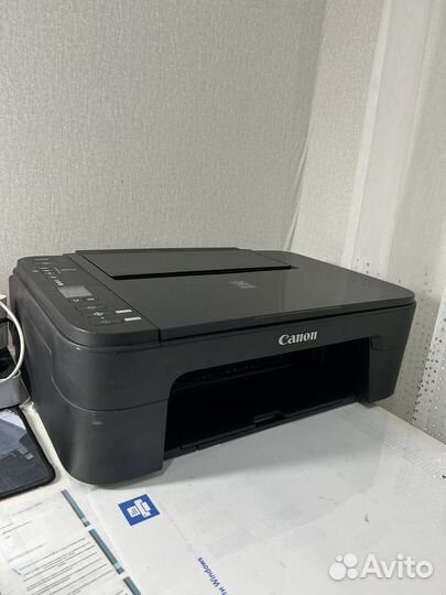 Цветной струйный принтер canon