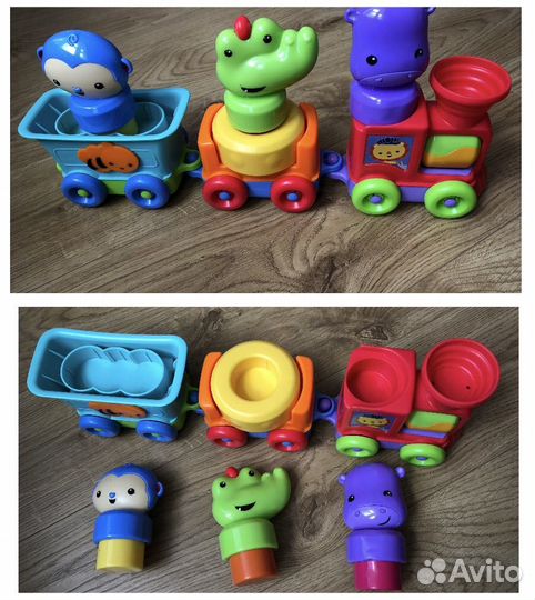 Паровозик fisher price