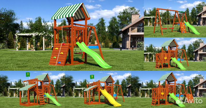 Детская игровая спортивная площадка