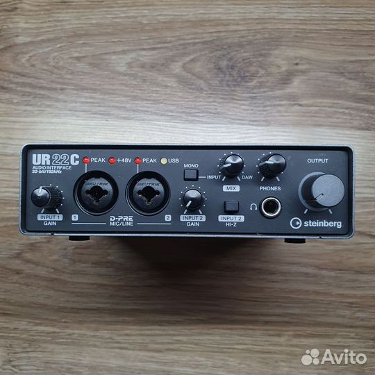 Звуковая карта Steinberg UR22C Type-C