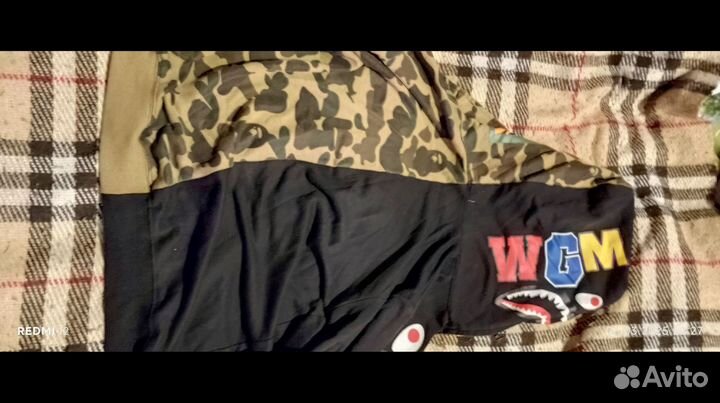 Зип худи bape