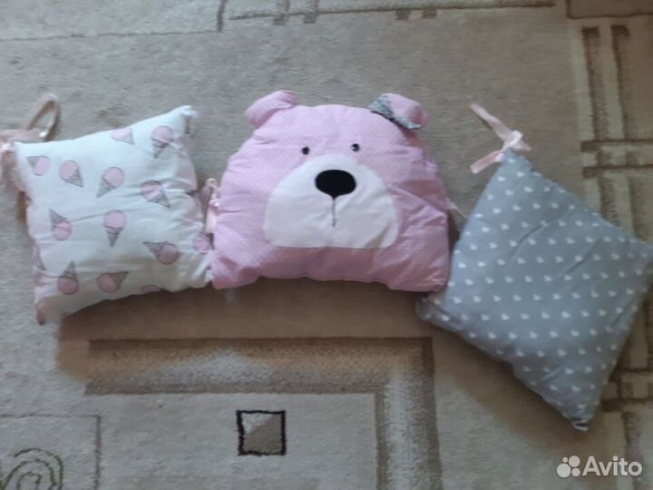 Бортики в детскую кроватку