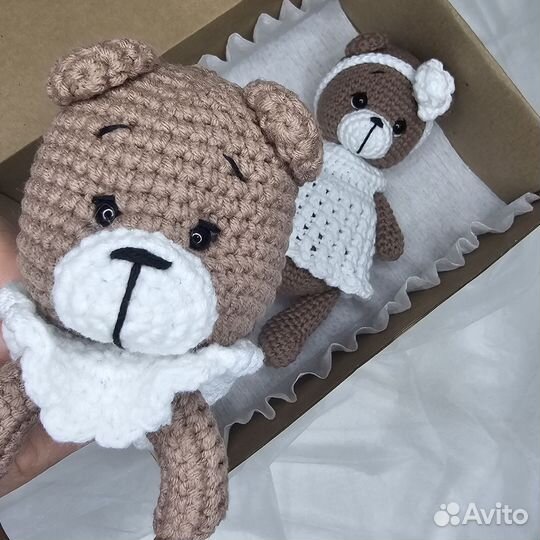 Вязаные игрушки ручной работы