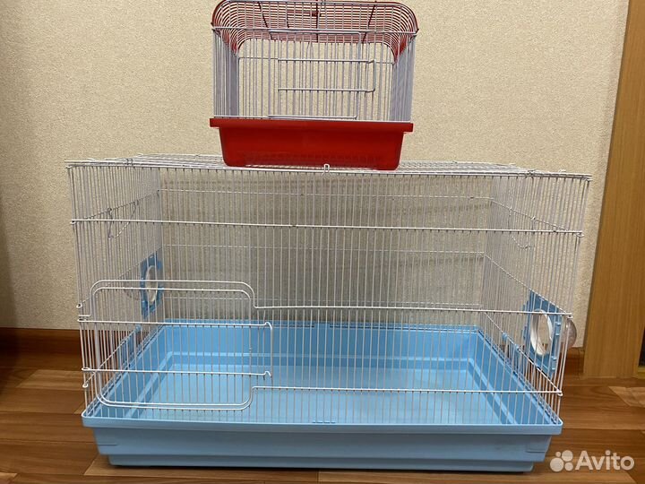 Большая и маленькая клетки для грызунов