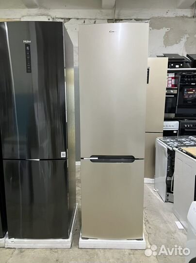 Холодильник Candy 200см Gold