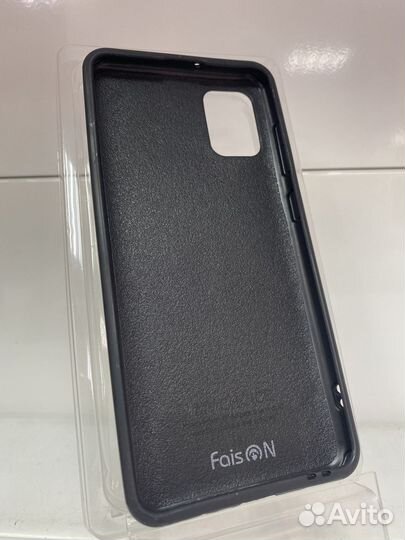 Чехол силиконовый samsung Galaxy A31 черный