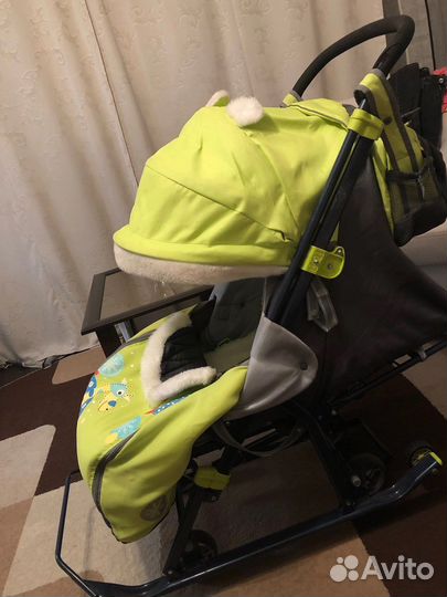 Санки коляска ника