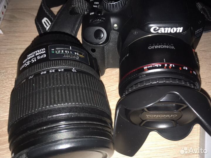 Зеркальный фотоаппарат canon 550d